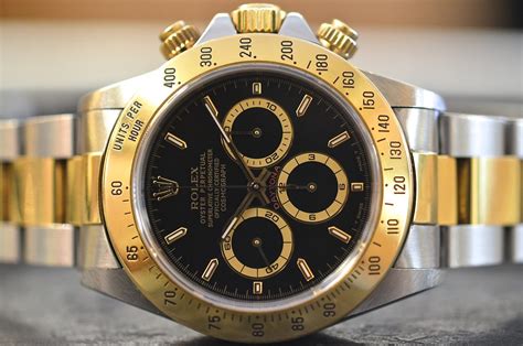 ebay rolex usati daitona acciaio oro quadrante nero prezzo|cerchi rolex second hand.